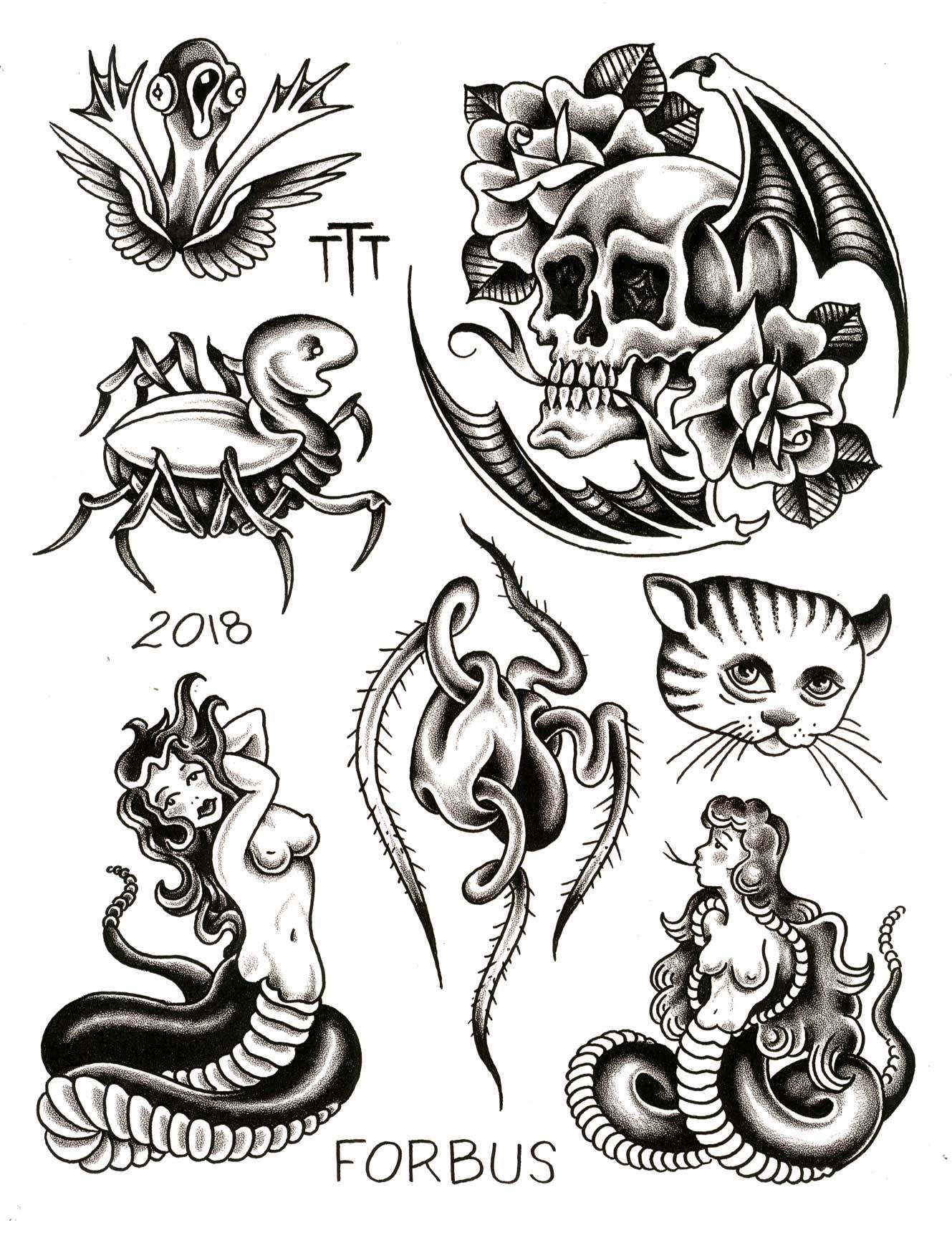 Vintage Tattoo Flash 100 Years of Traditional Tattoos from the Collection  of Jonathan Shaw  powerHouse Books
