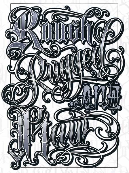 Graphic Art of Tattoo Lettering  A Visual Guide to Contemporary Styles and  Designs Hardcover  Walmartcom